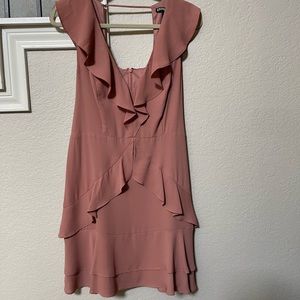 Pinky mauve flowy dress